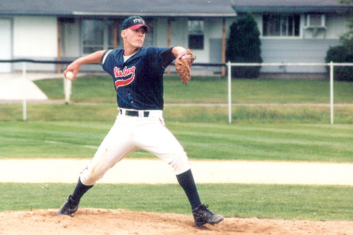 Russ on the mound