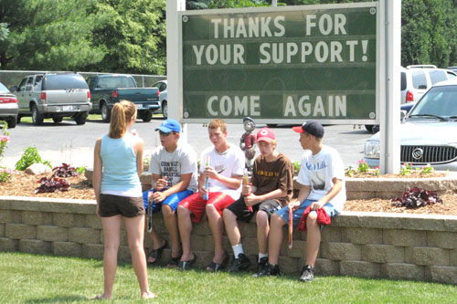 Fun at the ballpark