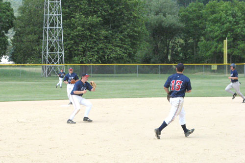 Ready to make the throw