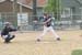 kJosh beginning the swing