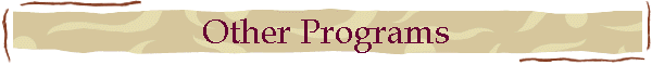 Other Programs