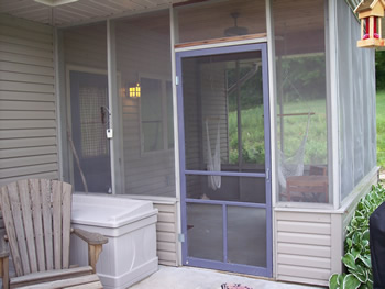 Jared's room - screened porch