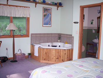 Katie's room - whirlpool tub